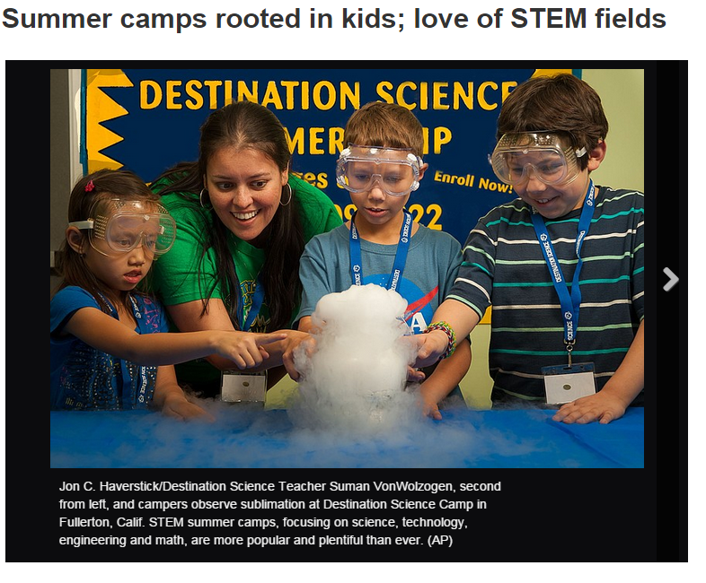 Destination Science STEM Article Photo